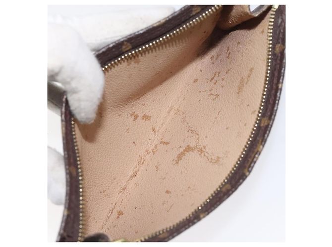 Bucket LOUIS VUITTON Monogramma Secchiello GM Pochette Accessorio LV Auth 128002 - vista 14