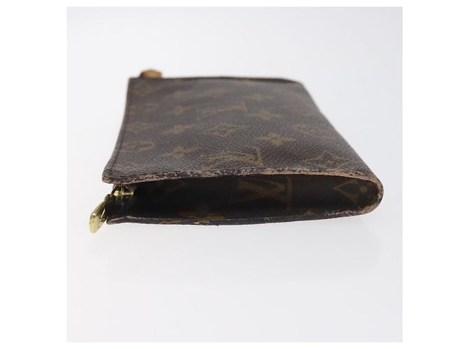 Bucket LOUIS VUITTON Monogramma Secchiello GM Pochette Accessorio LV Auth 128002 - vista 5