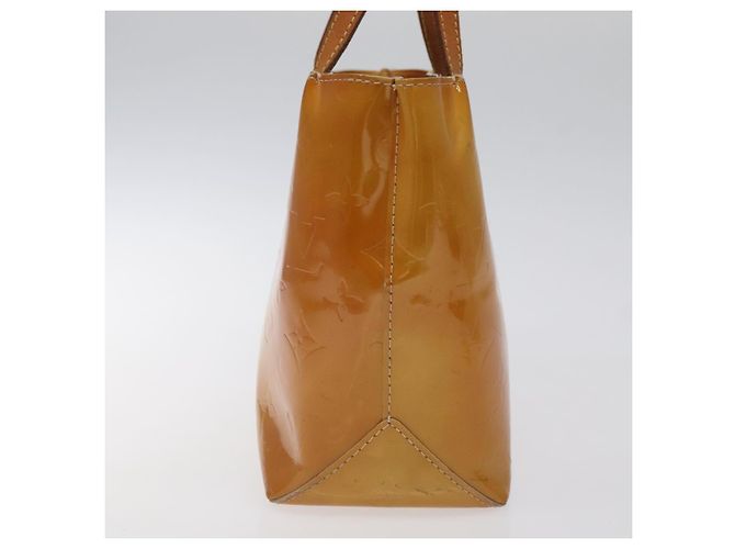 LOUIS VUITTON Monogram Vernis Reade PM Borsa a Mano Beige M91334 LV Auth BA3837 - vista 4