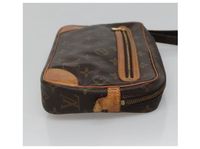 LOUIS VUITTON Monogram Marly Dragonne GM Borsa Clutch M51825 LV Auth BA3872 Monogramma - vista 4