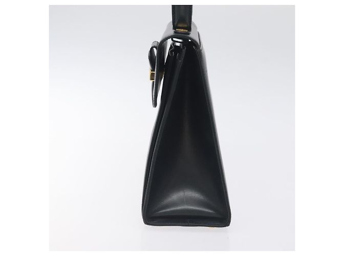 Borsa a mano Salvatore Ferragamo in pelle nera e oro Auth BA3911 Nero D'oro - vista 4