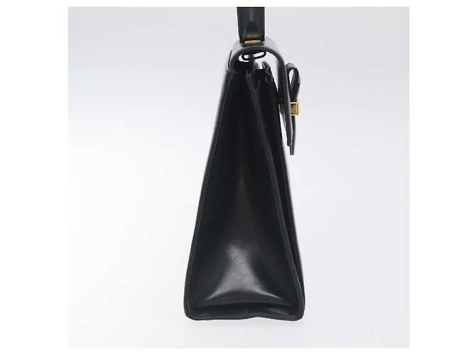 Borsa a mano Salvatore Ferragamo in pelle nera e oro Auth BA3911 Nero D'oro - vista 5