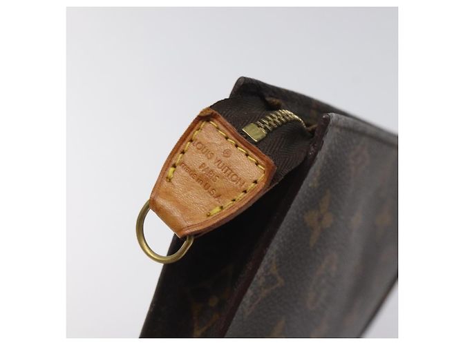 Bucket LOUIS VUITTON Monogramma Secchiello GM Pochette Accessorio LV Auth SW1060 - vista 12