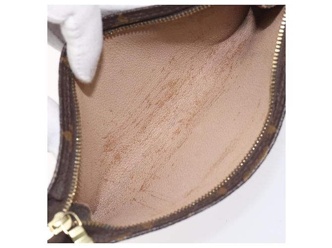 Bucket LOUIS VUITTON Monogramma Secchiello GM Pochette Accessorio LV Auth SW1060 - vista 14