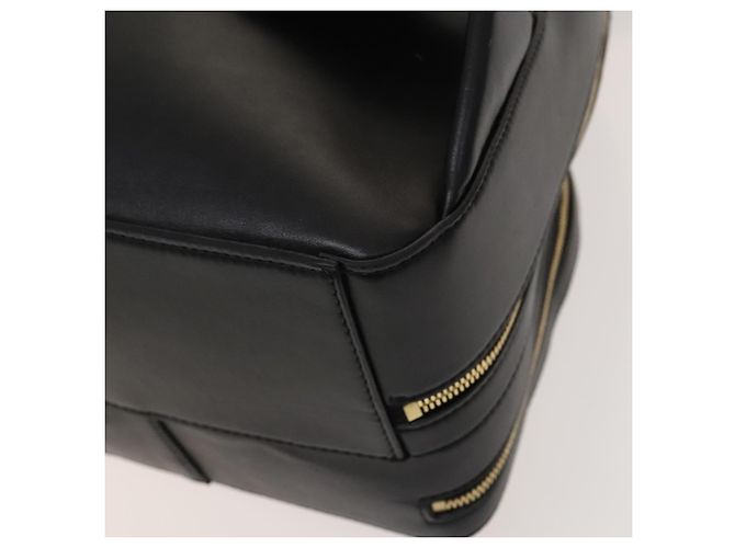 Autre Marque Zaino in pelle nera e oro Stella MacCartney 594165 Auth BA3320 Nero D'oro - vista 14