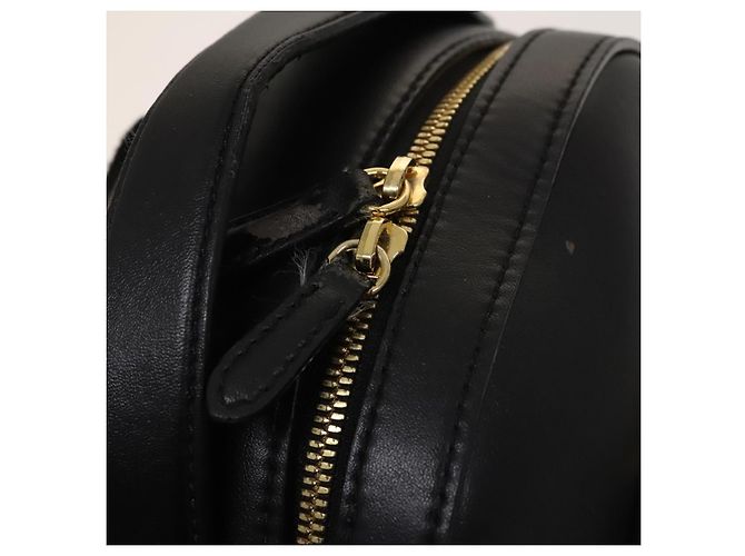 Autre Marque Zaino in pelle nera e oro Stella MacCartney 594165 Auth BA3320 Nero D'oro - vista 16