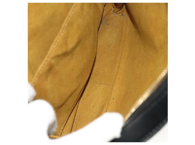Autre Marque Zaino in pelle nera e oro Stella MacCartney 594165 Auth BA3320 Nero D'oro - vista 22