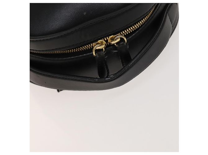 Autre Marque Zaino in pelle nera e oro Stella MacCartney 594165 Auth BA3320 Nero D'oro - vista 7