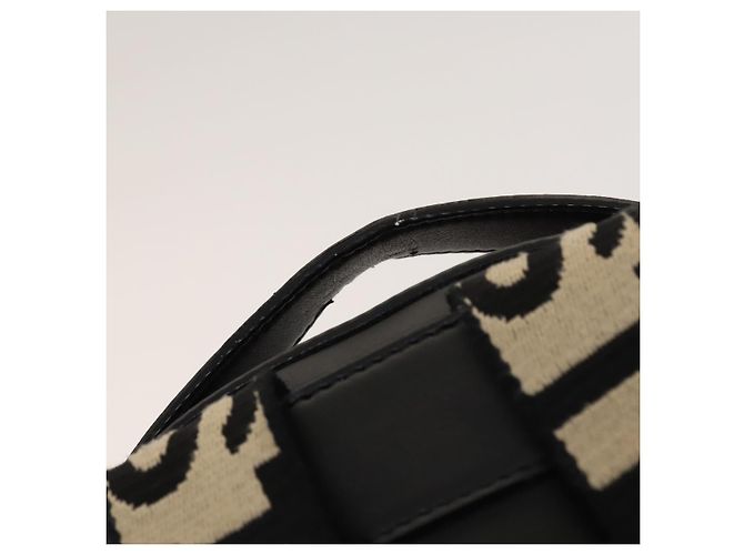 Autre Marque Zaino in pelle nera e oro Stella MacCartney 594165 Auth BA3320 Nero D'oro - vista 8
