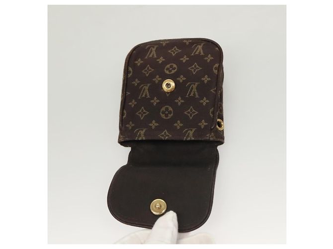 LOUIS VUITTON Monogram Mini Pochette Cancun Pouch Marrone M95313 LV Auth bs27191 - vista 10
