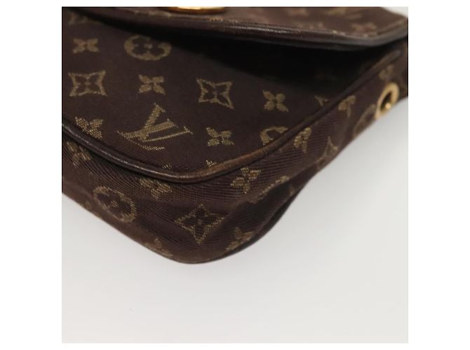 LOUIS VUITTON Monogram Mini Pochette Cancun Pouch Marrone M95313 LV Auth bs27191 - vista 14