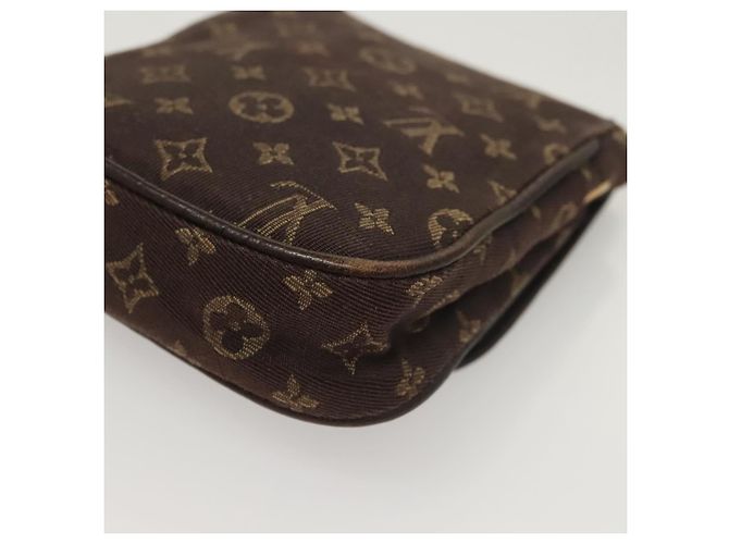 LOUIS VUITTON Monogram Mini Pochette Cancun Pouch Marrone M95313 LV Auth bs27191 - vista 16