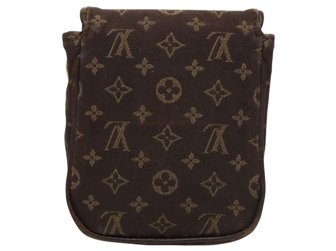 LOUIS VUITTON Monogram Mini Pochette Cancun Pouch Marrone M95313 LV Auth bs27191 - vista 2