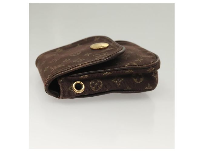 LOUIS VUITTON Monogram Mini Pochette Cancun Pouch Marrone M95313 LV Auth bs27191 - vista 5