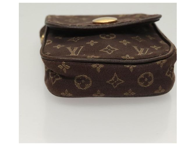 LOUIS VUITTON Monogram Mini Pochette Cancun Pouch Marrone M95313 LV Auth bs27191 - vista 7