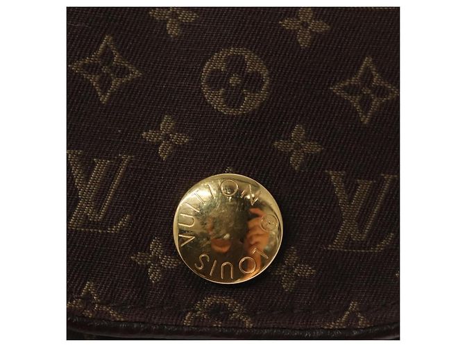 LOUIS VUITTON Monogram Mini Pochette Cancun Pouch Marrone M95313 LV Auth bs27191 - vista 9