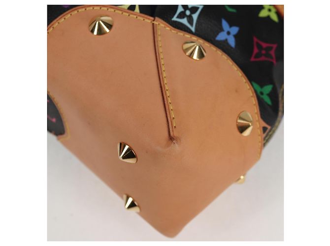 LOUIS VUITTON Monogram Multicolor Judy MM Tasche 2Way Schwarz M40256 Auth 131092V - Ansicht 11
