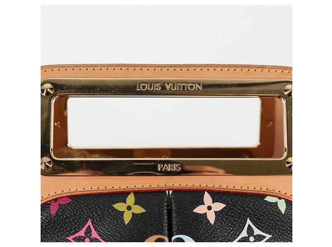 LOUIS VUITTON Monogram Multicolor Judy MM Tasche 2Way Schwarz M40256 Auth 131092V - Ansicht 14