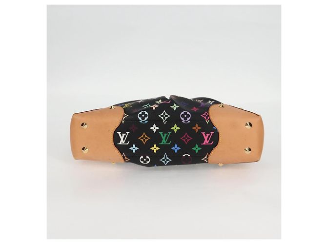 LOUIS VUITTON Monogram Multicolor Judy MM Tasche 2Way Schwarz M40256 Auth 131092V - Ansicht 9