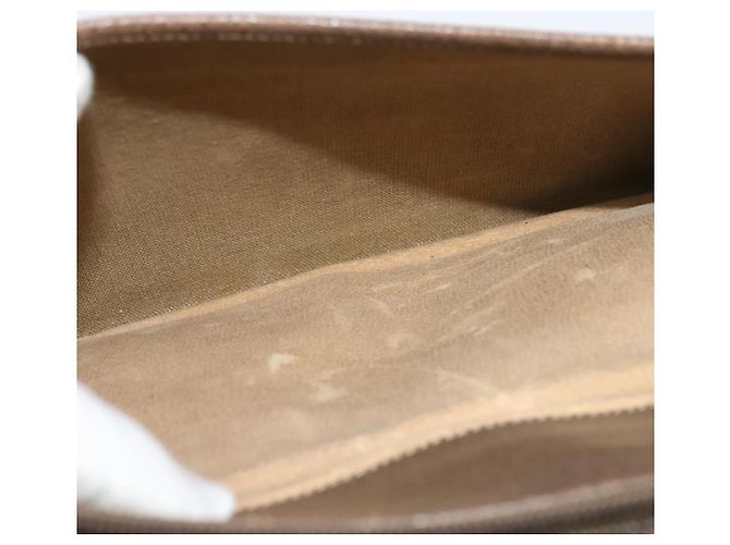Borsa a spalla GUCCI GG Supreme Web Sherry Line PVC Beige 904 02 026 Auth bs27641 - vista 19