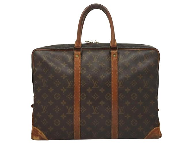 LOUIS VUITTON Monogram Porta Documenti da Viaggio Borsa da Lavoro M52005 LV Auth ti3285 Monogramma - vista 13