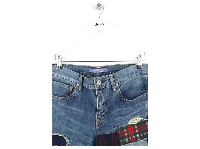 Comme Des Garcons Jeans dritti in cotone - vista 2
