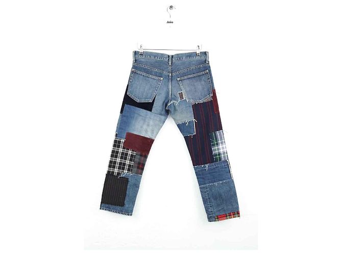 Comme Des Garcons Jeans dritti in cotone - vista 3