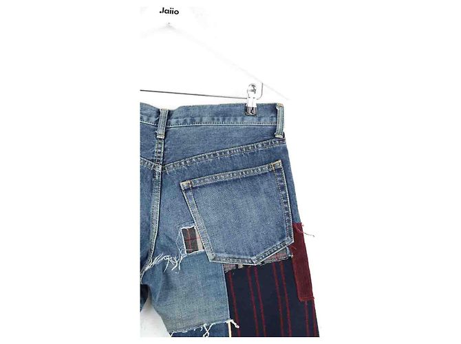 Comme Des Garcons Jeans dritti in cotone - vista 4