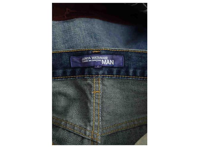 Comme Des Garcons Jeans dritti in cotone - vista 5