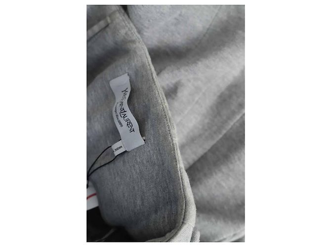 Saint Laurent Pantaloni dritti in cotone - vista 5