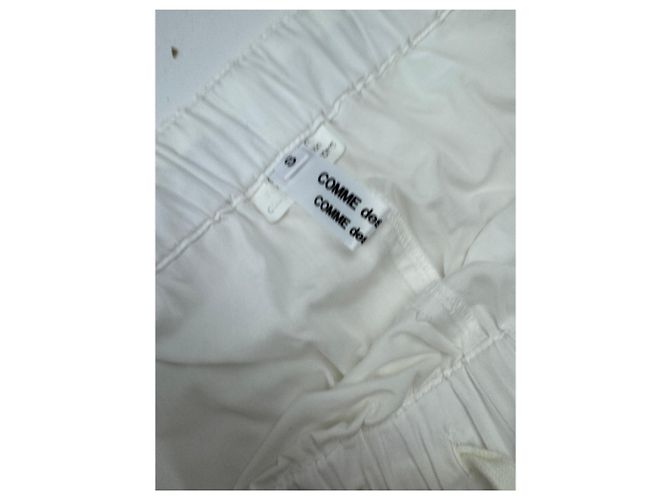Comme Des Garcons Vintage Comme des Garçons Hose weiß S - Ansicht 9