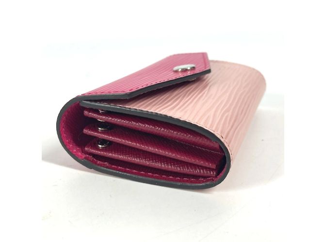 Estuche para tarjetas de visita de cuero Epi Louis Vuitton Rosa - vista 4