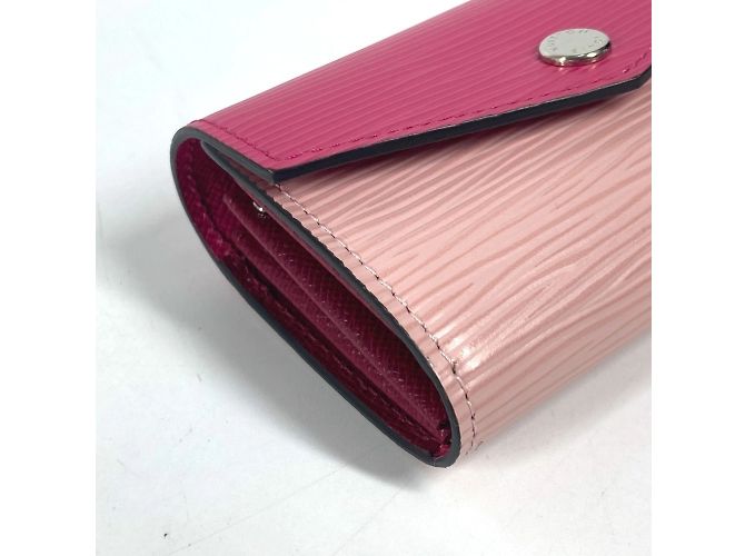 Estuche para tarjetas de visita de cuero Epi Louis Vuitton Rosa - vista 5