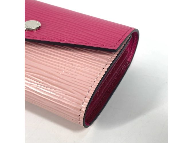 Estuche para tarjetas de visita de cuero Epi Louis Vuitton Rosa - vista 6