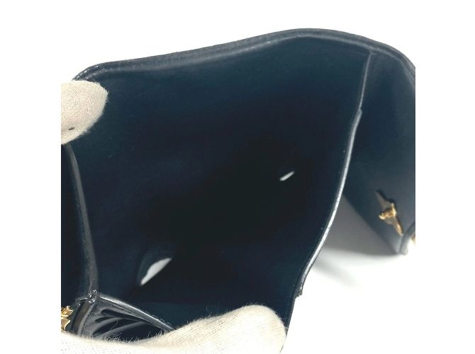Cartera Compacta Flor Monograma Louis Vuitton Castaño Negro - vista 16