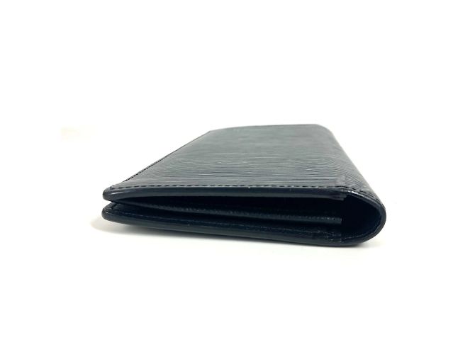 Cartera Larga Brazza Epi Louis Vuitton Negro - vista 4