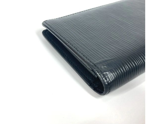 Cartera Larga Brazza Epi Louis Vuitton Negro - vista 5