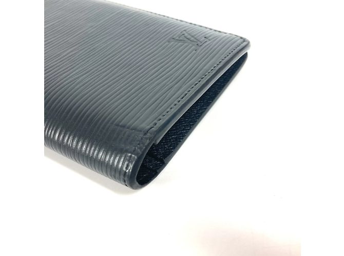 Cartera Larga Brazza Epi Louis Vuitton Negro - vista 6