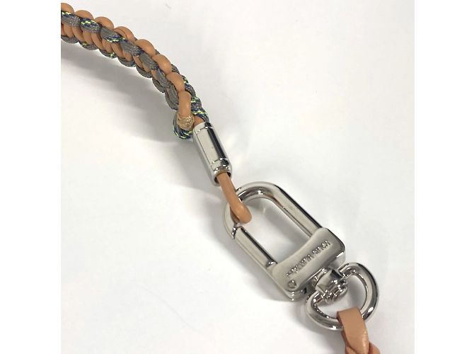 Collana con lucchetto in titanio logo Monogram Louis Vuitton Argento - vista 7