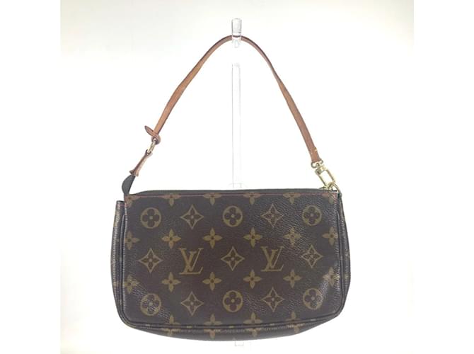 Pochette Accessori Monogramma Ciliegia Louis Vuitton Marrone Rosso - vista 2