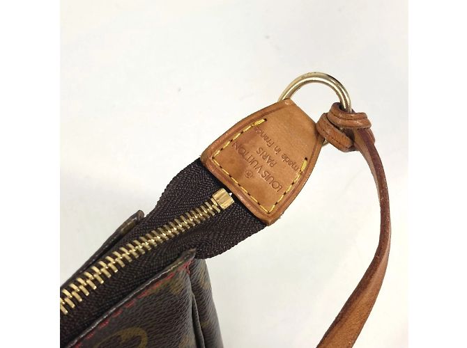 Pochette Accessori Monogramma Ciliegia Louis Vuitton Marrone Rosso - vista 8