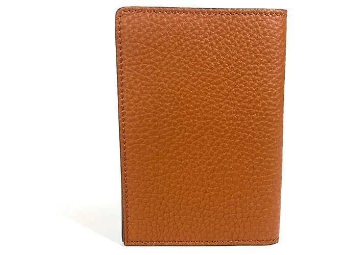 Fendi braune Leder-Passhülle - Ansicht 2