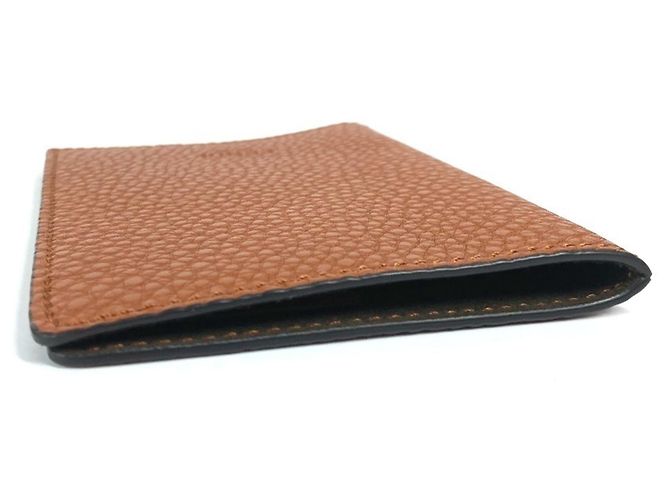Fendi braune Leder-Passhülle - Ansicht 4