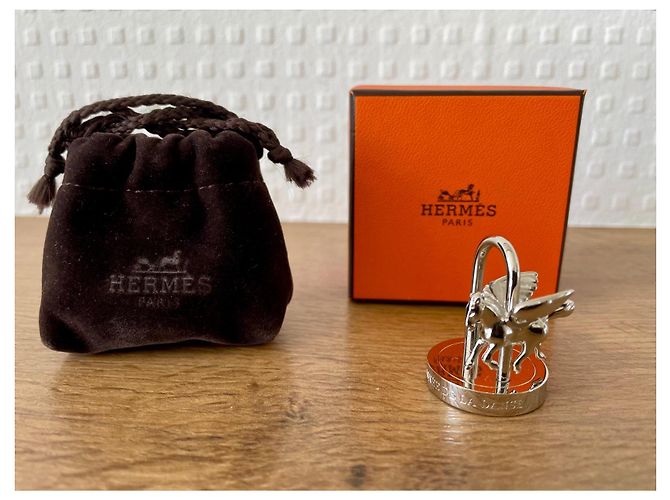 Hermès Triomphe Paris Carousel Silber - Ansicht 10