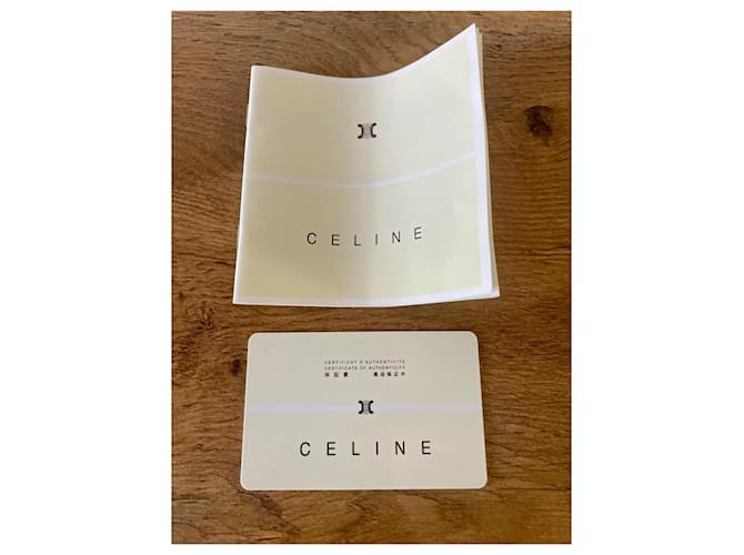 Borsa Céline in lino nero - vista 16