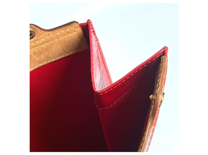 Borsa Stanton Monogram Vernis Louis Vuitton Rosso - vista 12