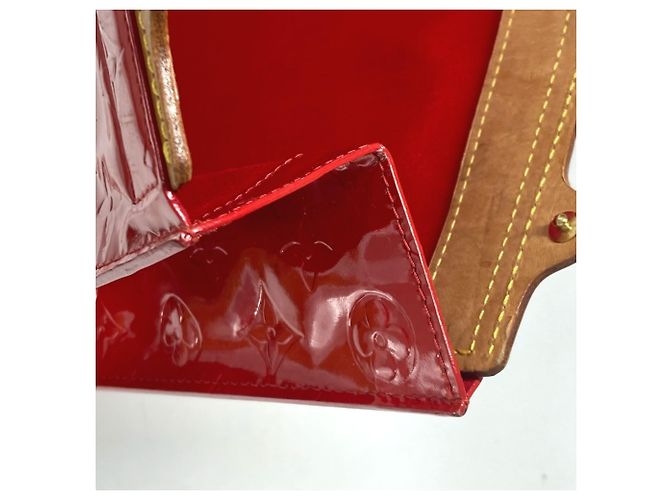 Borsa Stanton Monogram Vernis Louis Vuitton Rosso - vista 13