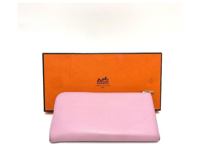 Hermès Hermes Remix Combine Duo Langbörse Pink Gelb - Ansicht 17