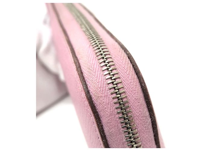 Hermès Hermes Remix Combine Duo Langbörse Pink Gelb - Ansicht 5