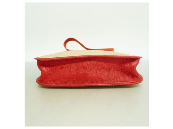 Hermès Borsa a spalla Hermes Vespa PM Tela H Rossa Rosso - vista 3